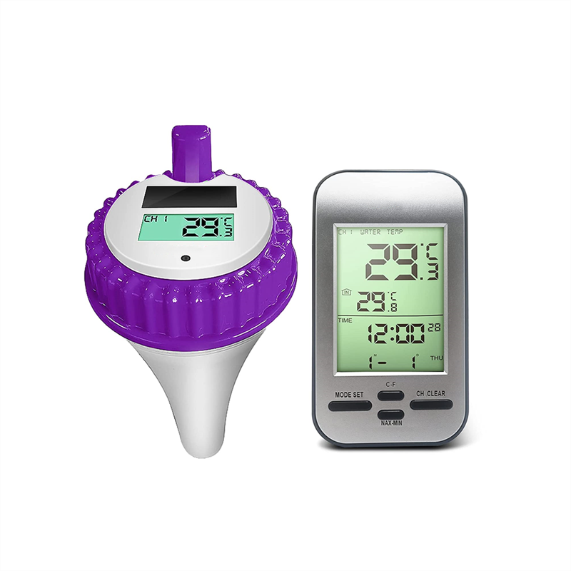 XY-WQ Wireless Pool Thermometer Floating Easy Read, Remote Digital Poo